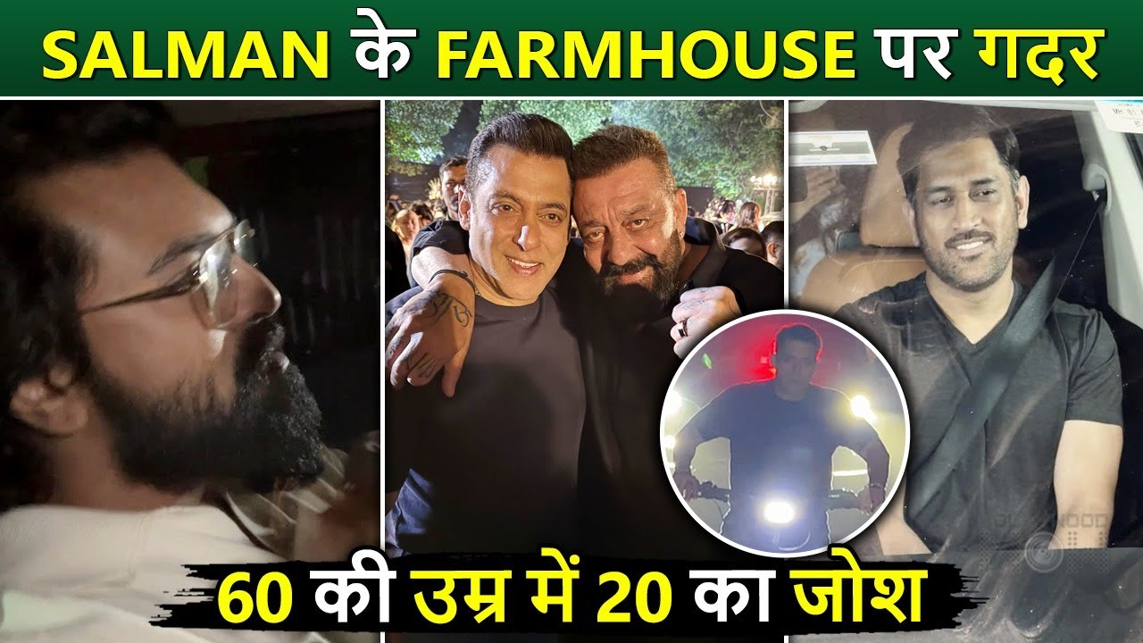 Inside Salman Khan’s 60th Birthday: Dhoni & Ram Charan Join The Bash