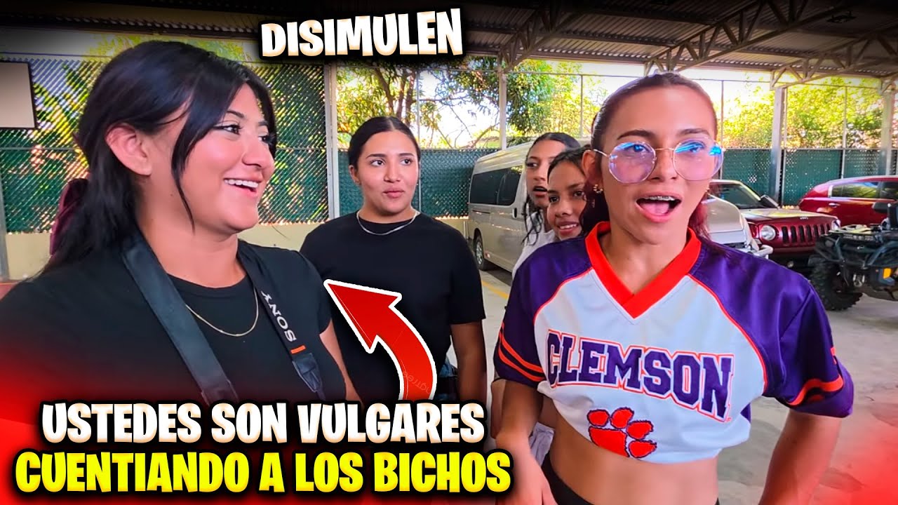 Las bichas andan las hormonas alborotadas y cuentiandose a los bichos. Esto les dijo Keysi.