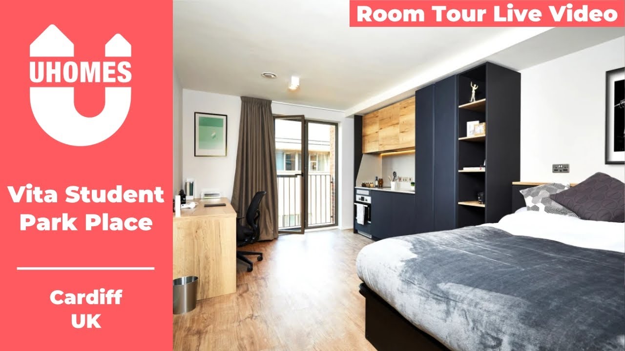 The Student Accommodation In Cardiff - Vita Student Park place [Room Tour]