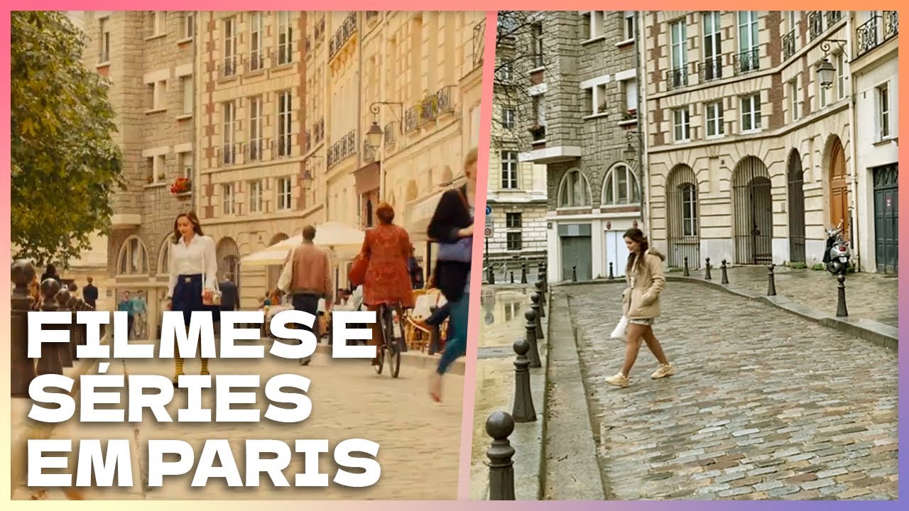 PASSANDO POR CENÁRIOS DE FILMES E SÉRIES EM PARIS | VLOG