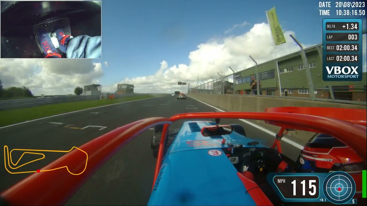 Snetterton - Caterham 420R - August 2023 - Race 2