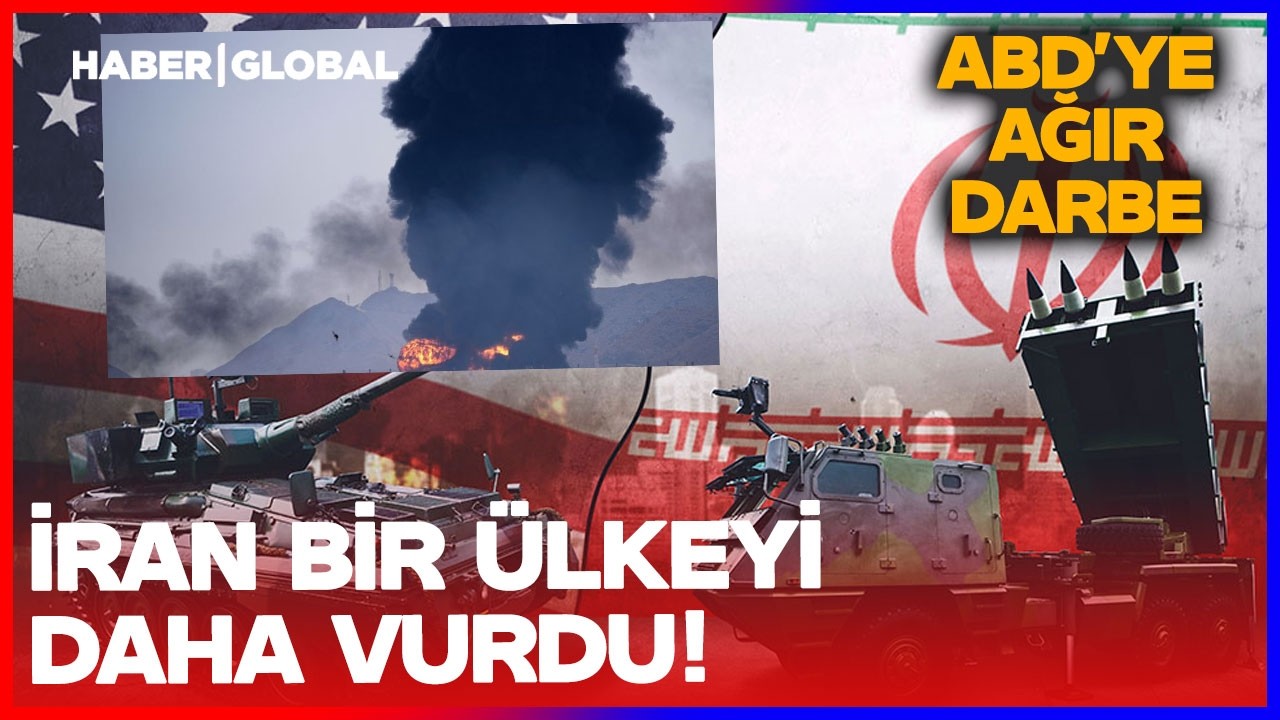 İran Bir Ülkeyi Daha Vurdu! Ülkenin En Büyük Petrol Sahası Havaya Uçtu