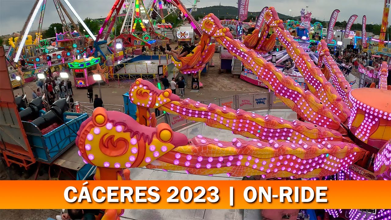 SUPER TARÁNTULA | ON-RIDE | Cáceres 2023 - Ferias A TOPE