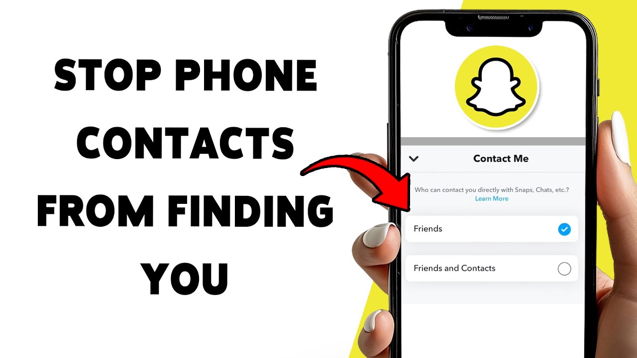 Stop Phone Contacts From Finding You On Snapchat | Disable Contact Sync On Snapchat 2025