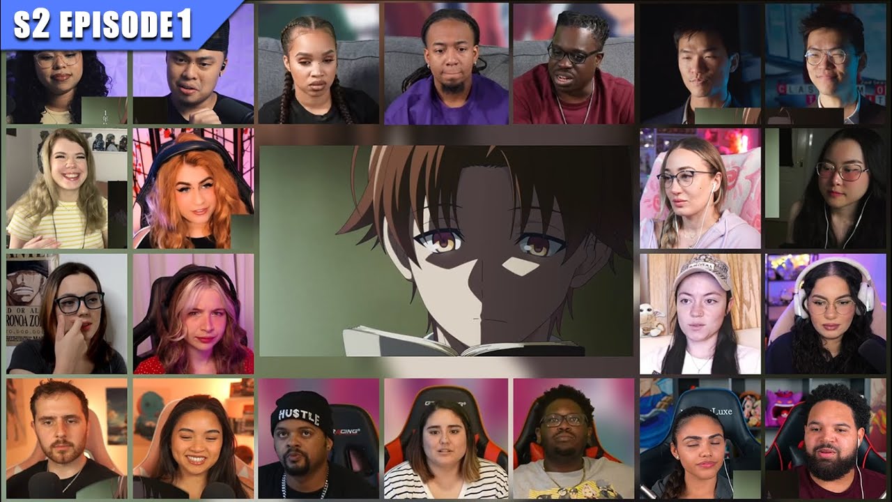 [Full Episode] Classroom Of The Elite Season 2 Episode 1 Reaction Mashup | ようこそ実力至上主義の教室へ