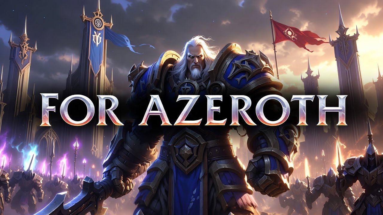 FOR AZEROTH | Epic Rap Tribute to World of Warcraft | Azeroth Rap Cinemático