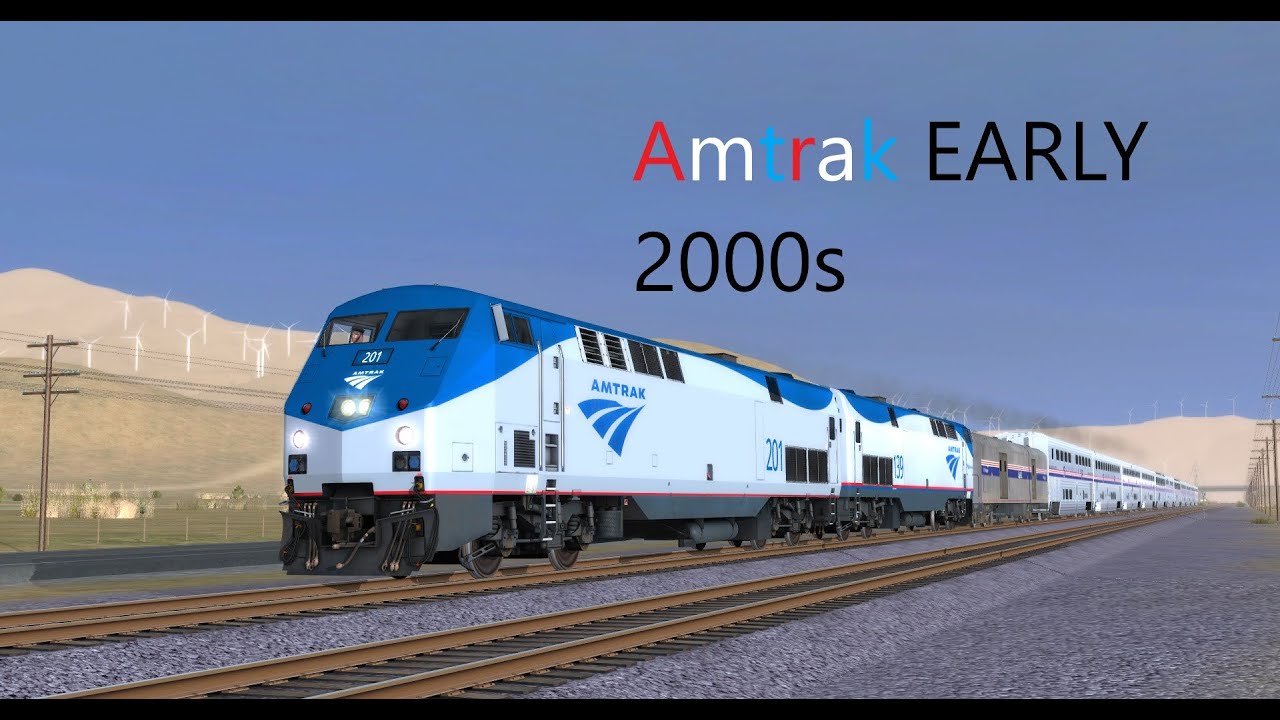 Trainz A New Era - Amtrak Trains Early 2000s | 00 - 05