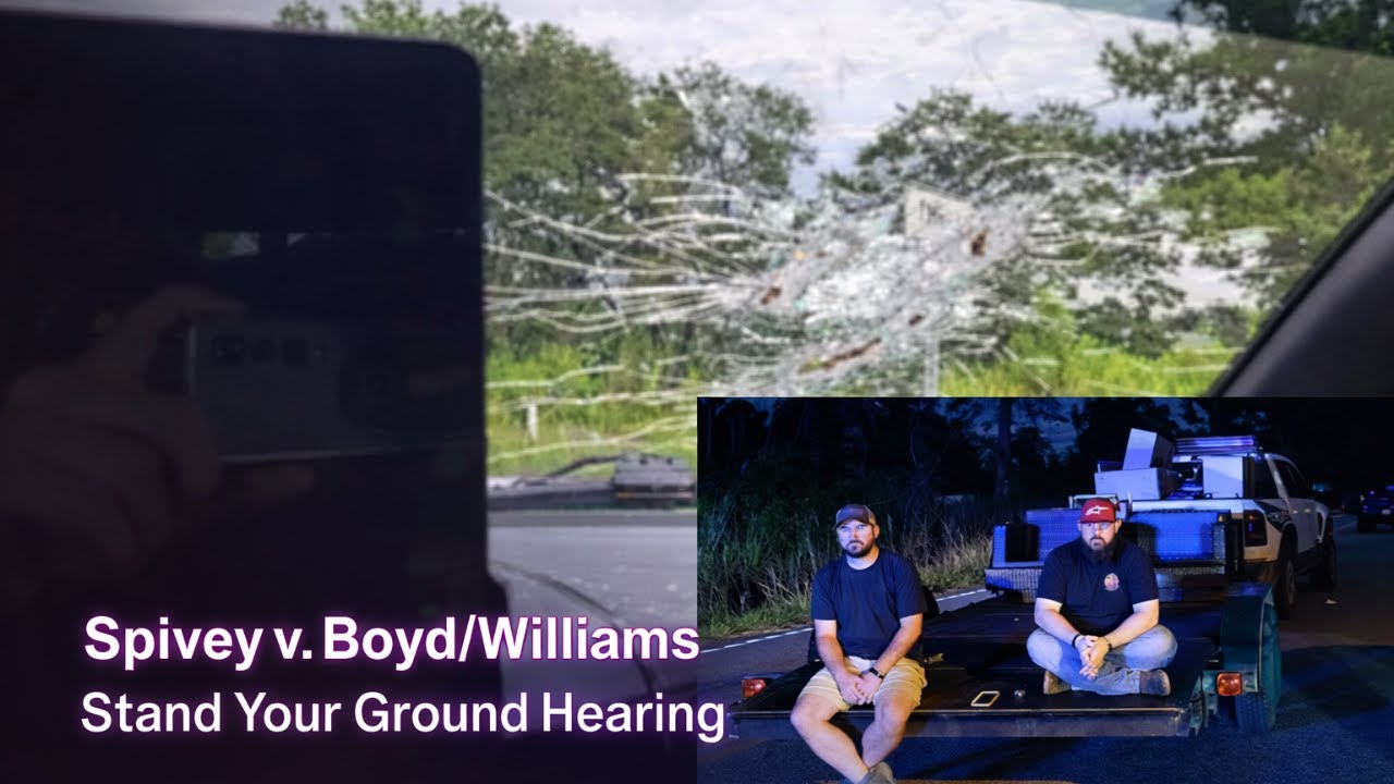 LIVE: Stand Your Ground Hearing – Scott Spivey’s Wrongful Death Lawsuit