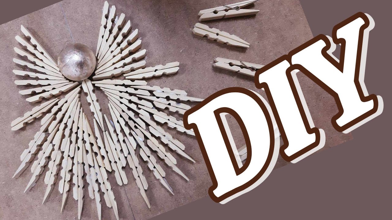 DIY Cool Clothespin Hacks and Crafts!Do it yourself