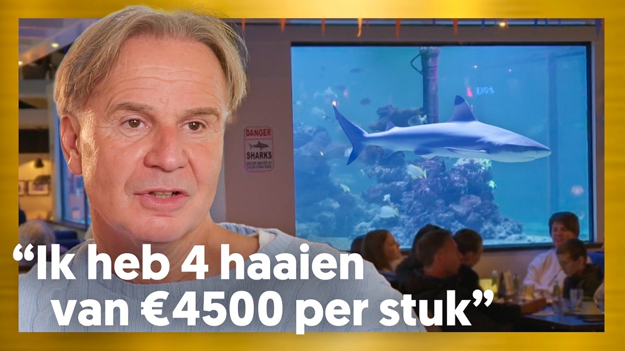 MILJONAIR heeft AQUARIUM van €350.000 | Waar doen ze het van?