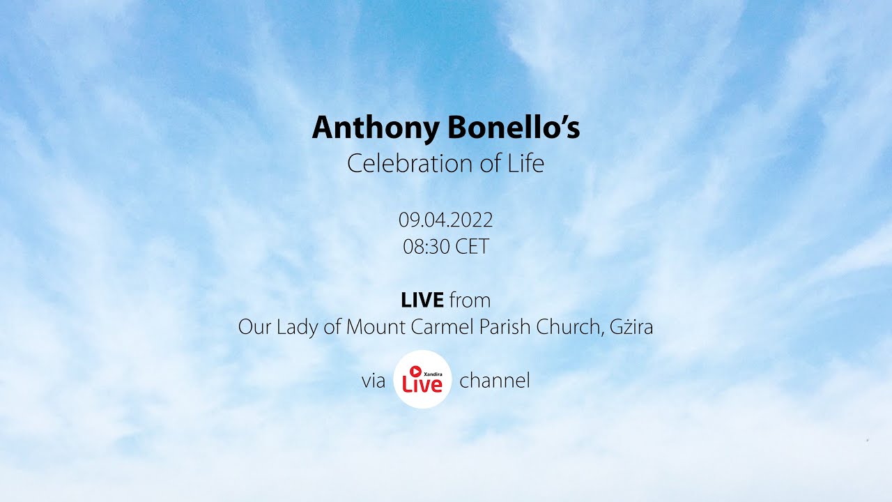Anthony Bonello's Celebration of Life