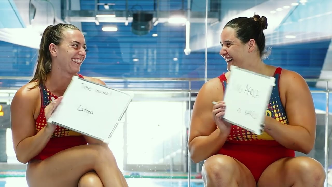 ¿Cuánto se conocen? 😏Paula Leitón y Bea Ortiz 🤽🏻‍♀️