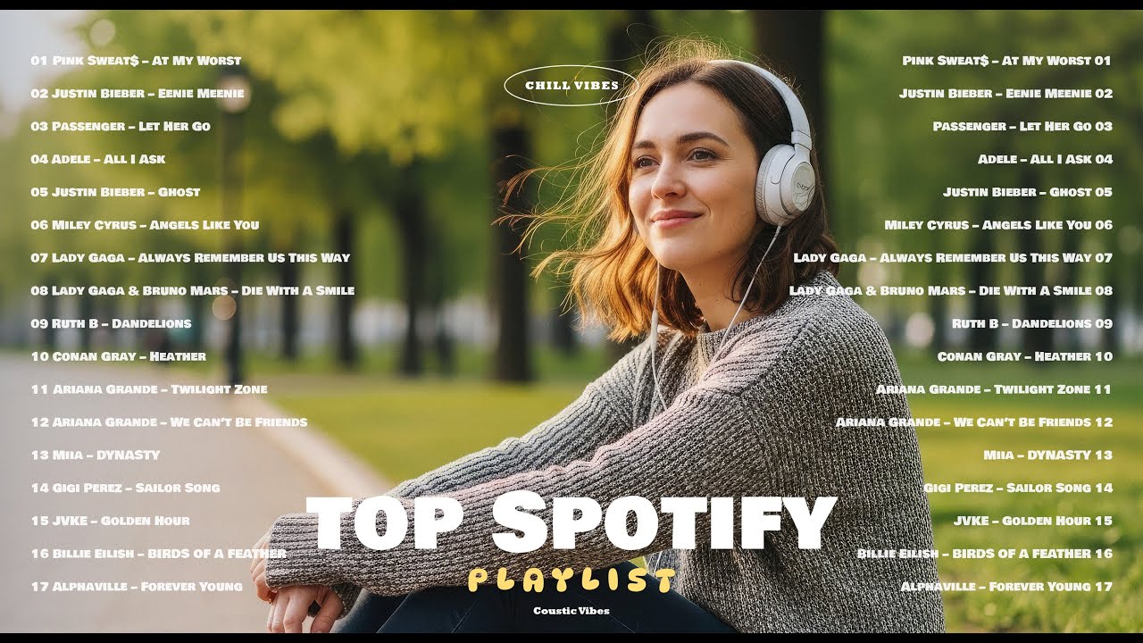Top Spotify Playlist 2026 💞 | New English Acoustic Love Song | Adele, Justin Bieber, Pink Sweats