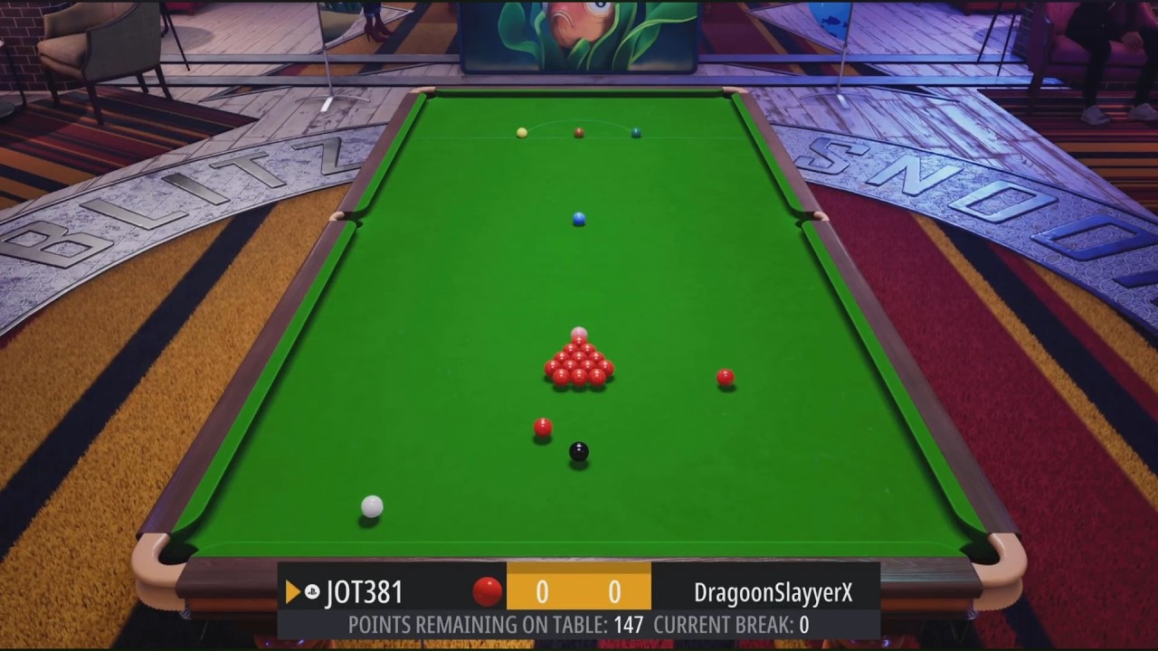 SNOOKER BLITZ PS5 030326 JOT381 vs DRAGOONSLAYYERX BREAK OF 139