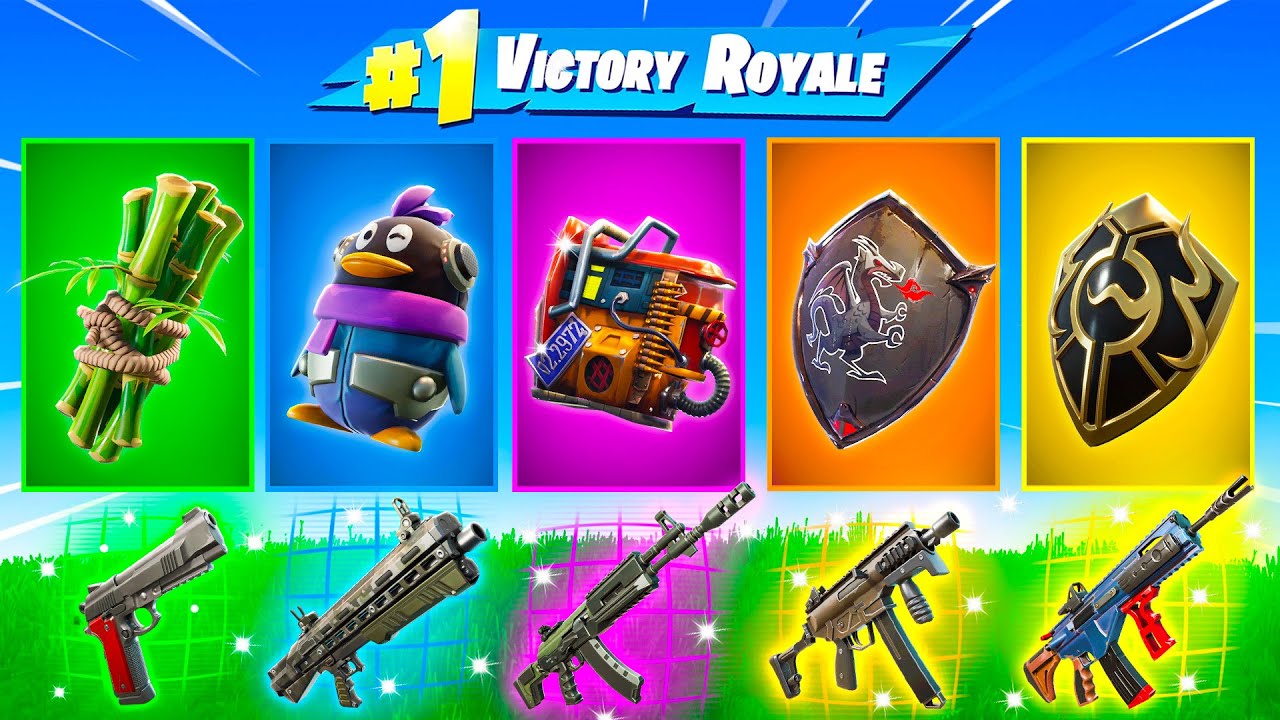 LA RANDOM BACKPACK CHALLENGE SU FORTNITE!