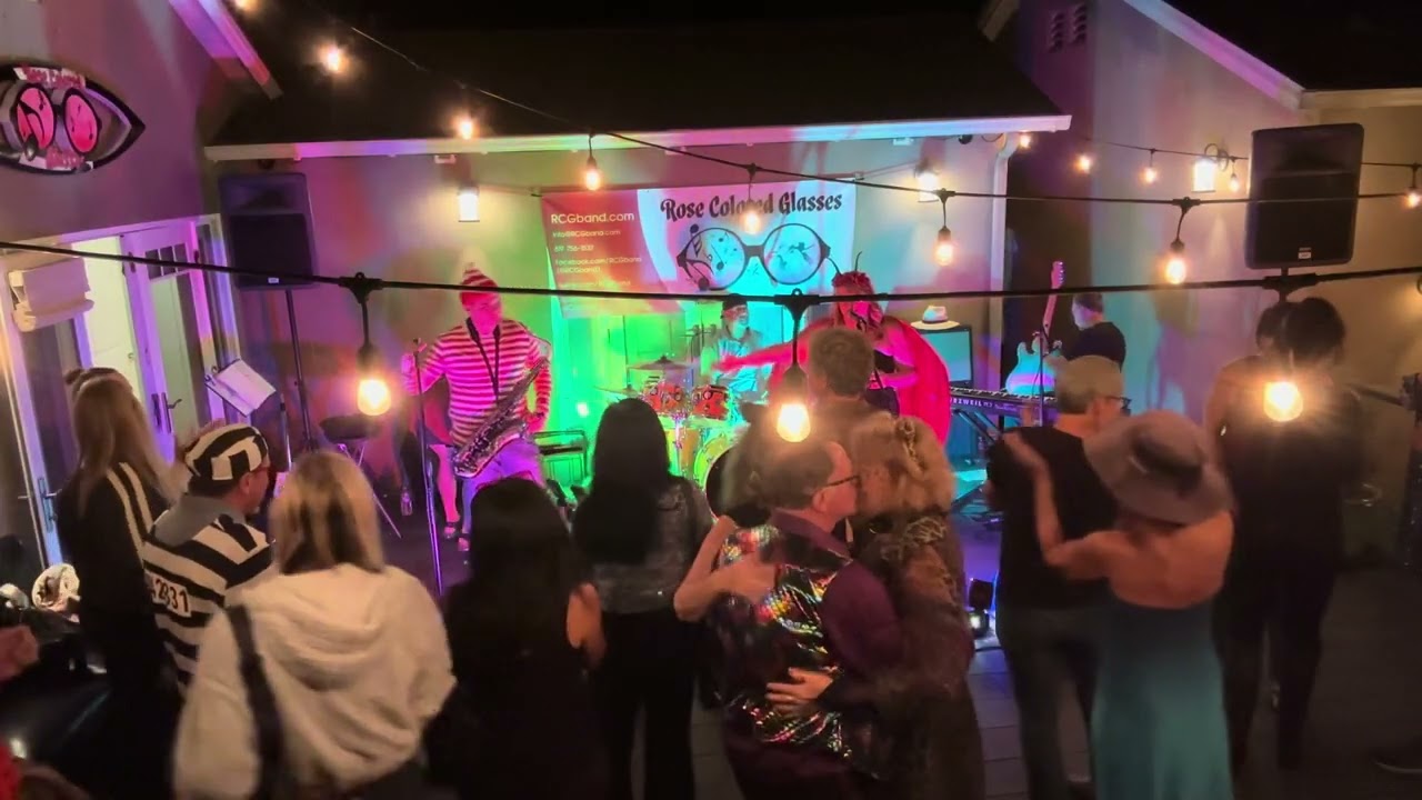 The crowd went crazy when we played Valerie!