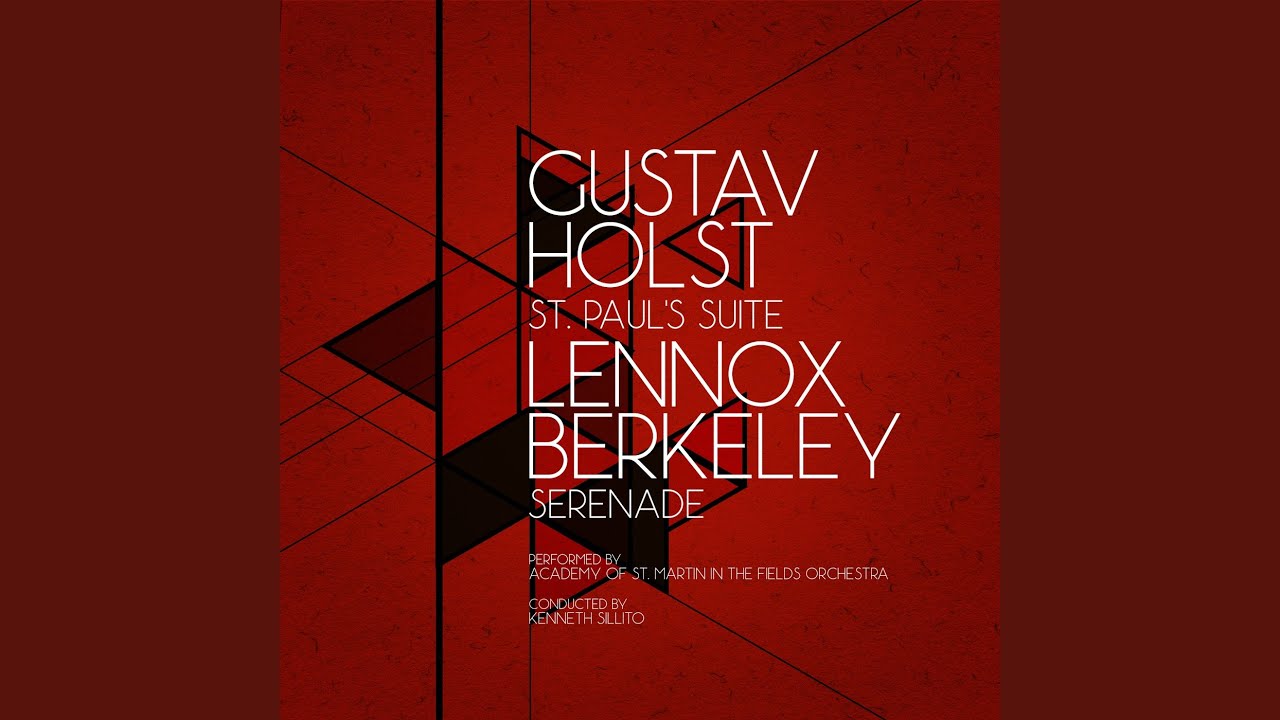St. Paul's Suite, Op. 29, No. 2: IV. Finale, 
