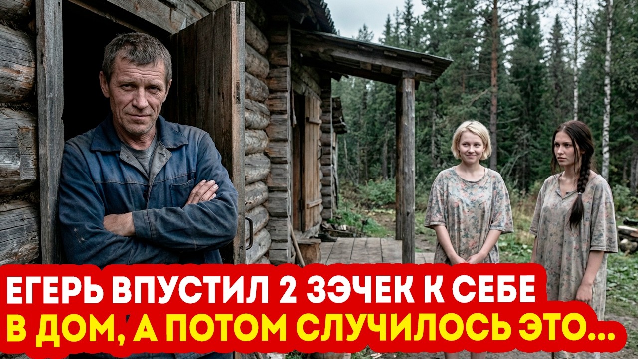 Две ЗЭЧКИ Думали, Что им ПОВЕЗЛО с Одиноким Егерем. НО Они НЕ ЗНАЛИ ЧТО ИХ ЖДЕТ...