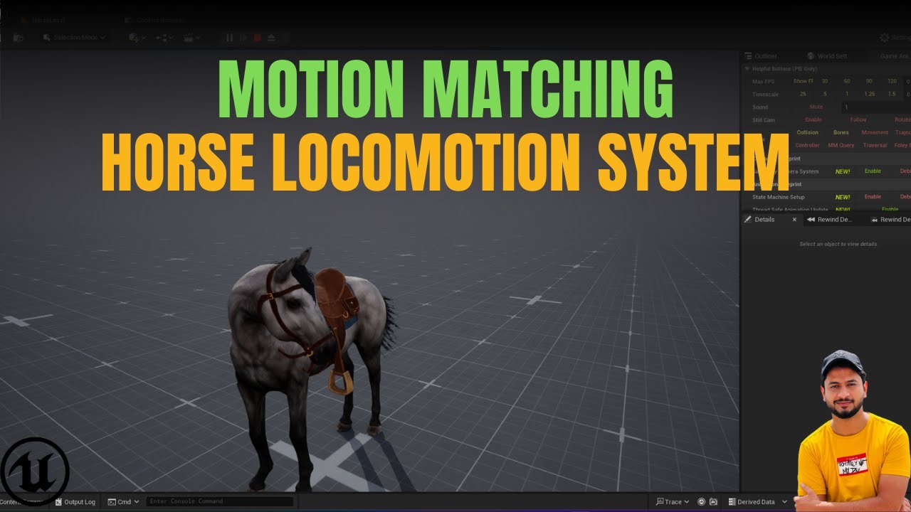UE5 | Quadruped Horse Locomotion System | WIP