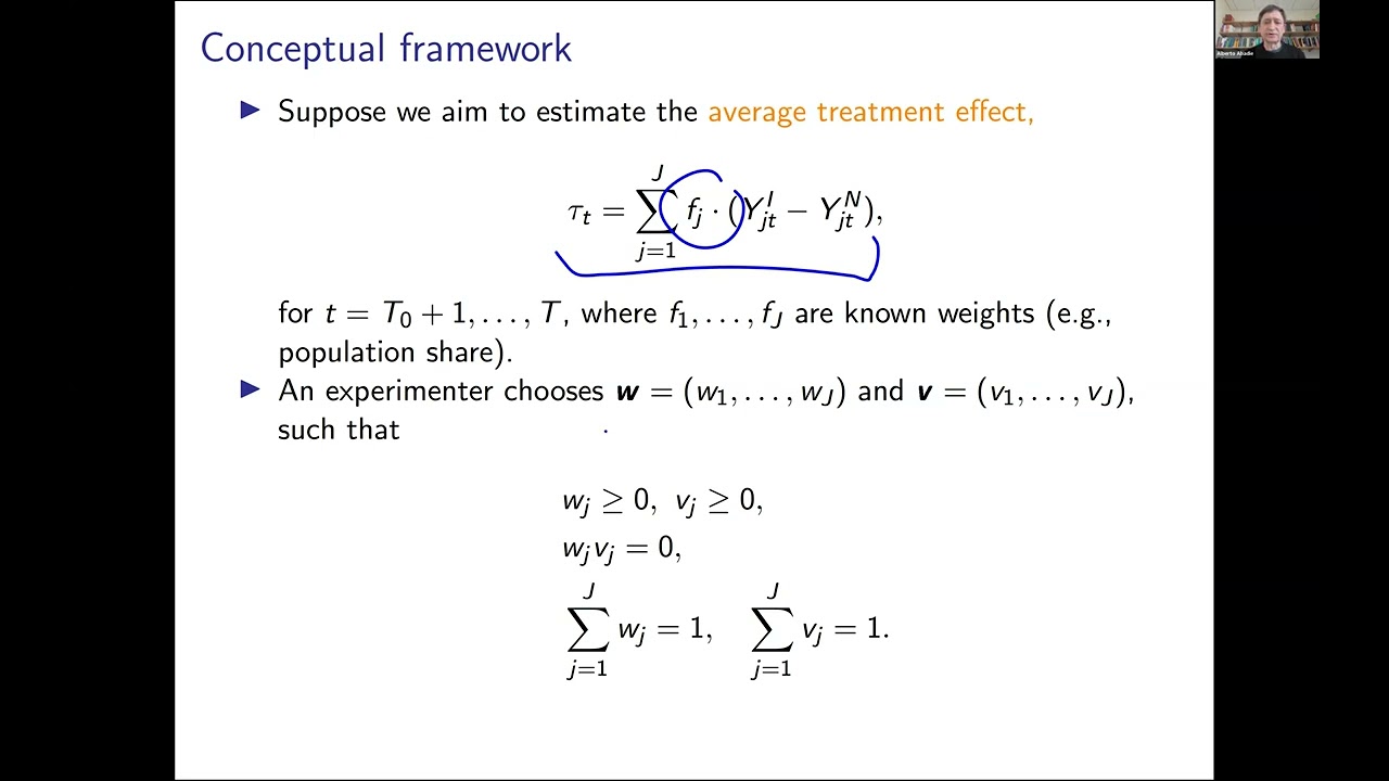 Alberto Abadie: Synthetic Controls for Experimental Design