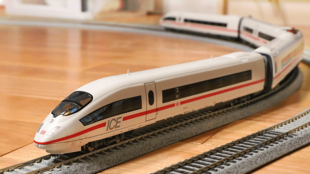 Распаковка поезда Piko HO Scale ICE 3 InterCity-Express