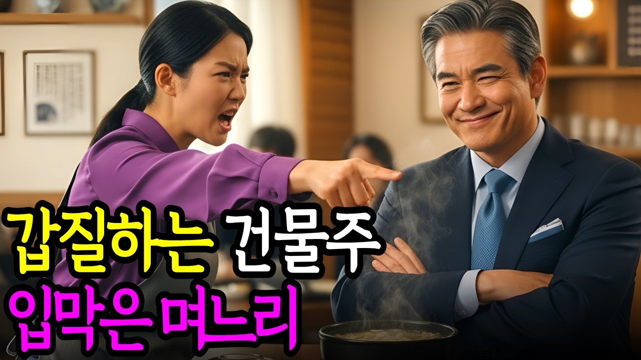 갑질하는 백만장자 건물주... 며느리 한마디에 입을 닫았다 | 노후사연 | 사연라디오 | 오디오북