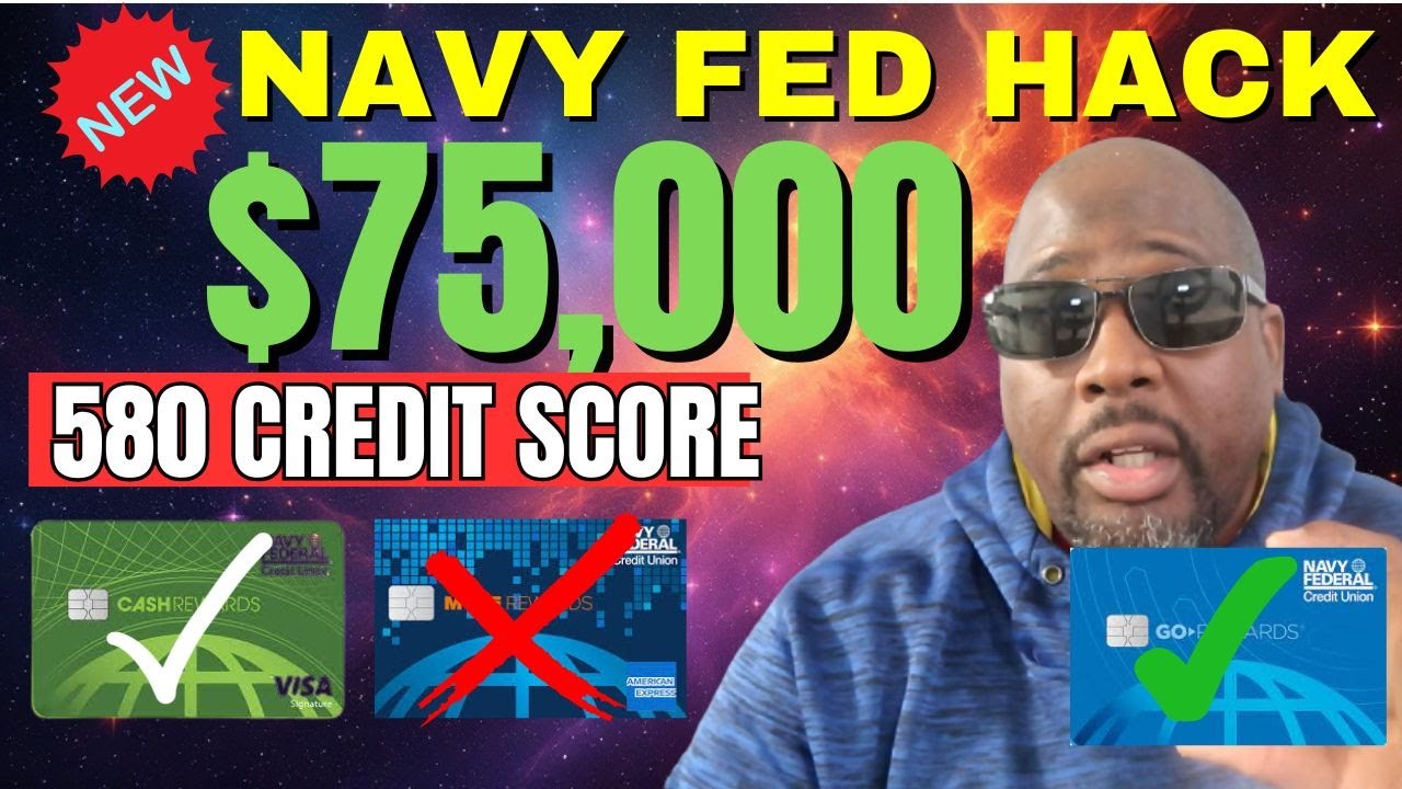 $75,000 navy federal credit Card Hack! How to Get navy federal Card Approved Even With Bad Credit!