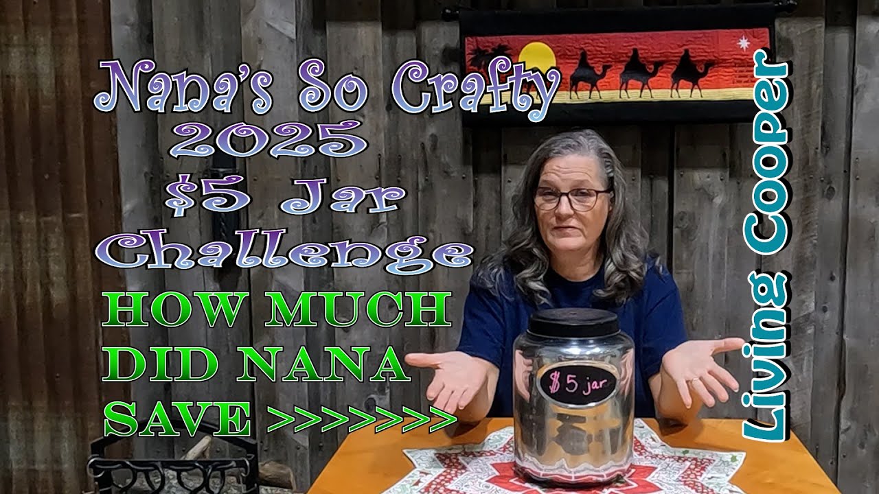 Nana So Crafty — Челлендж по $5-банкам 2025 года