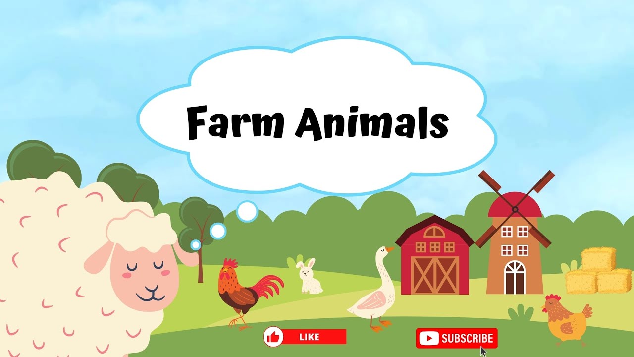 The Farm Animals Song | Farm Song | Preschool Learning | Fun and Learn | Kids education | Funniest