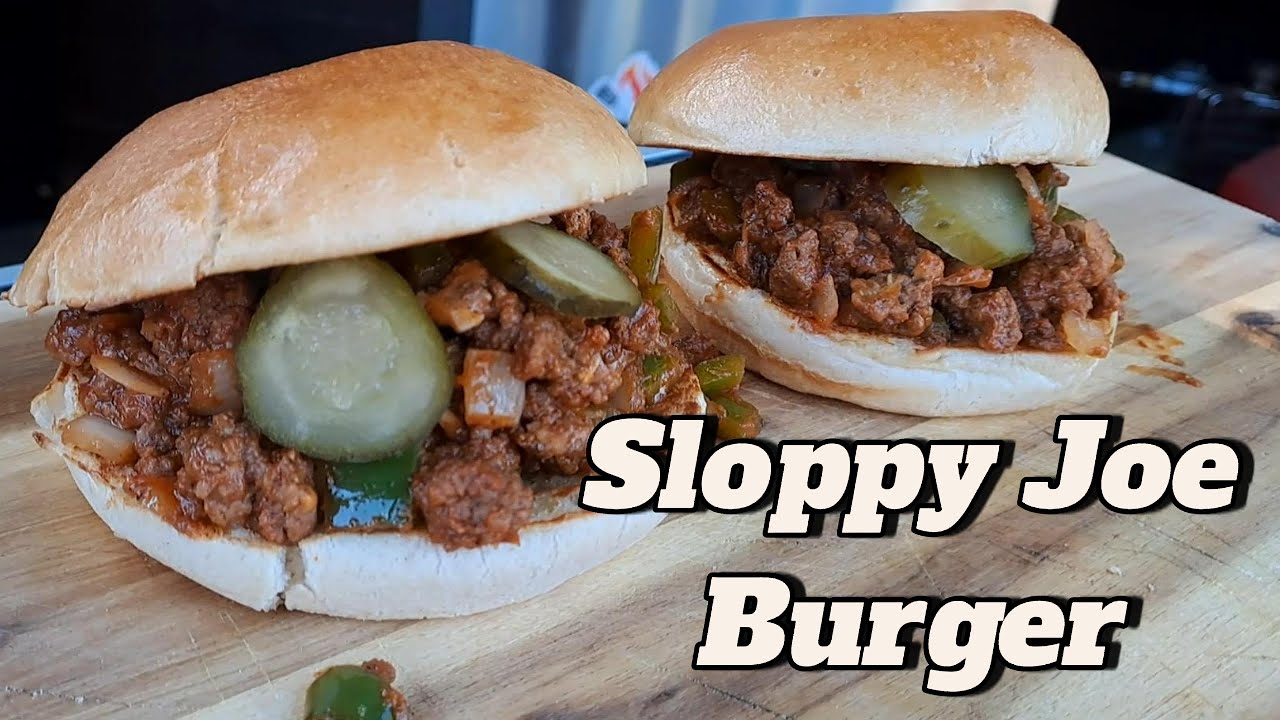 Sloppy Joe Burger auf meine Art | BBQ in MV