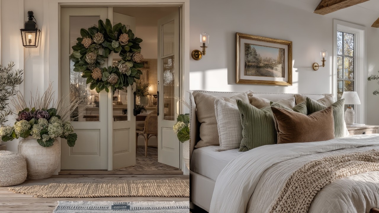 Warm & Cozy Fall Home Tour 2025 🕯️ | Farmhouse Decor Tips for Timeless Elegance