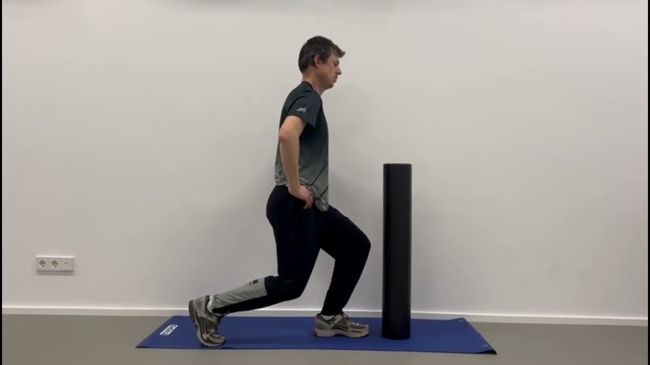 Lunge + dorsiflexión de tobillo.