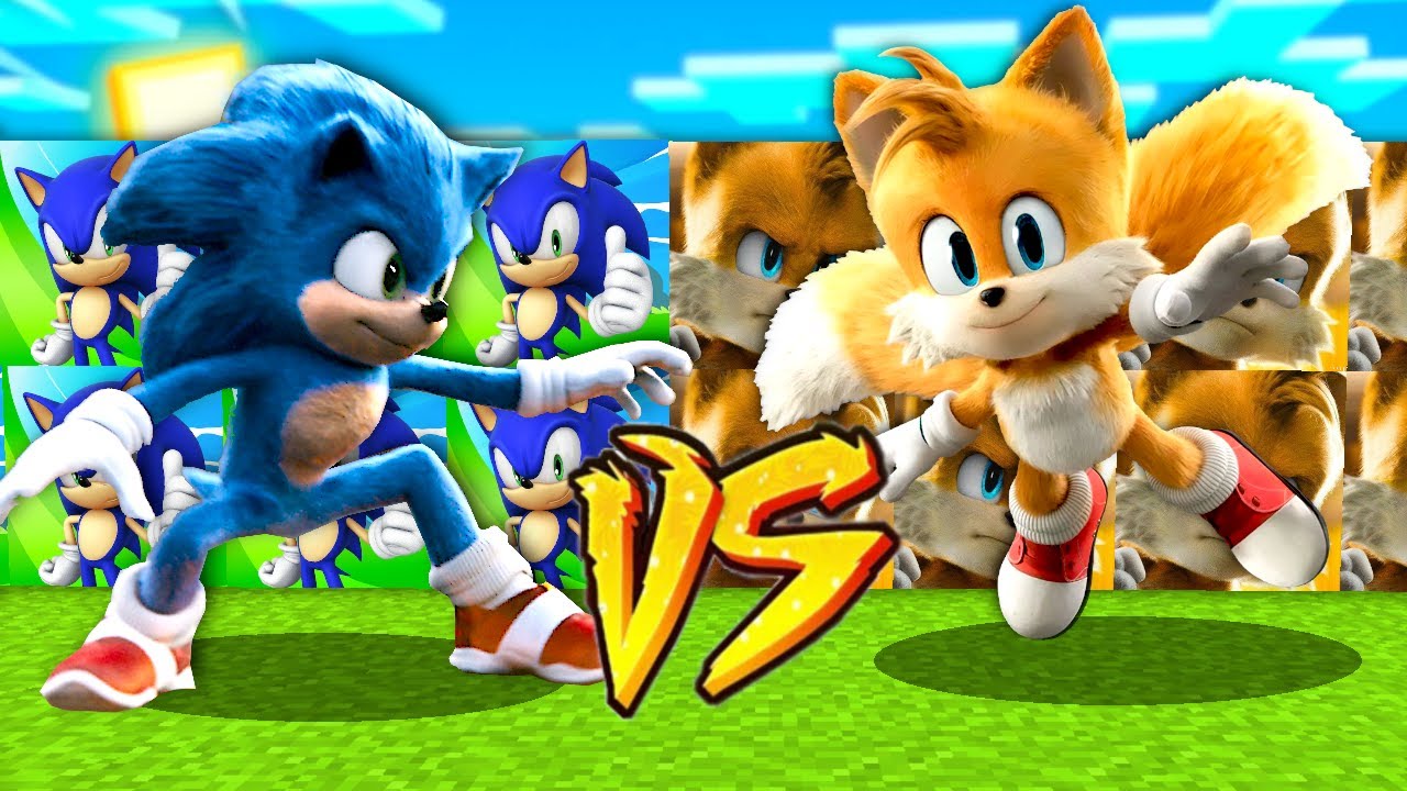 SONIC vs TAILS - MINECRAFT CHALLENGE | BAZA vs BAZA MATRUNER
