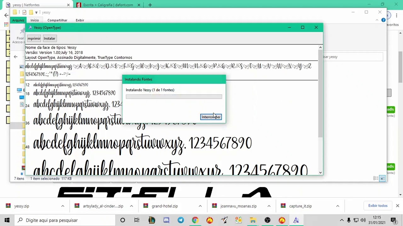 DICAS - Como baixar e instalar fontes novas no Wilcom.