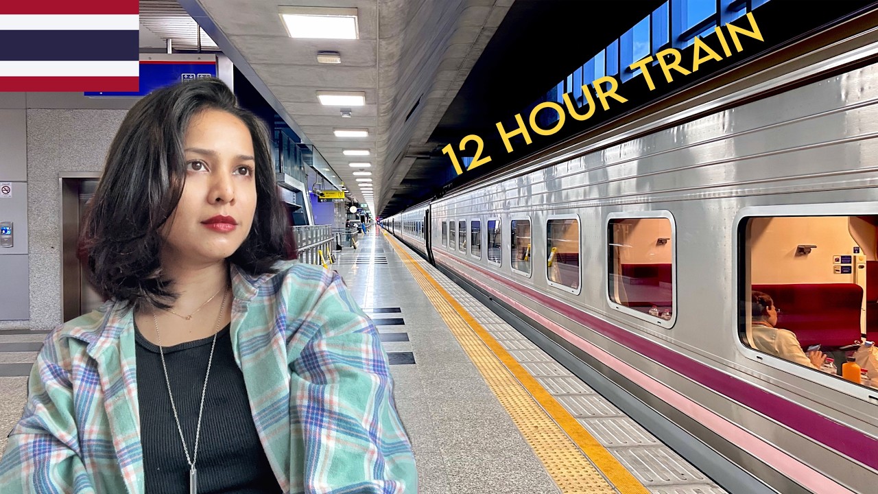 Bangkok to Chiang Mai Sleeper Train 🇹🇭