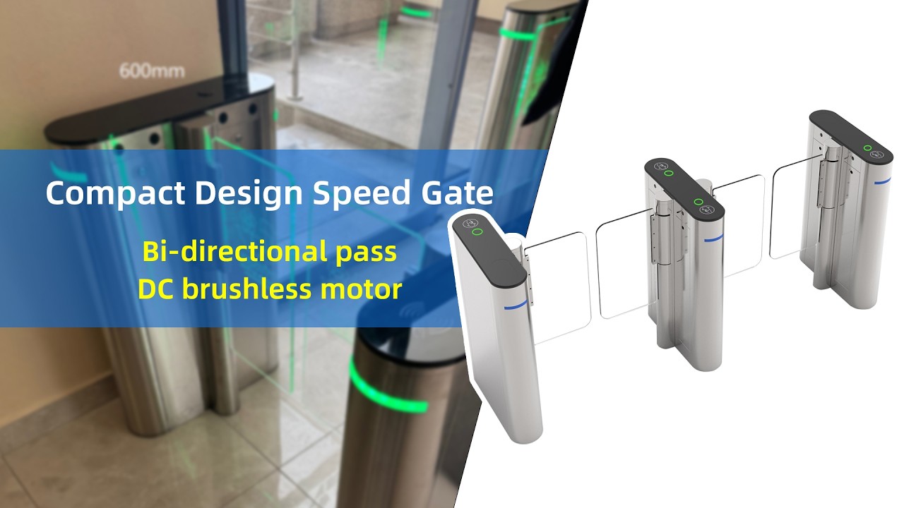 STXtek Compact Design Speed Gate Pedestrian Control Turnstile Pedestrian Access Control #stxtek