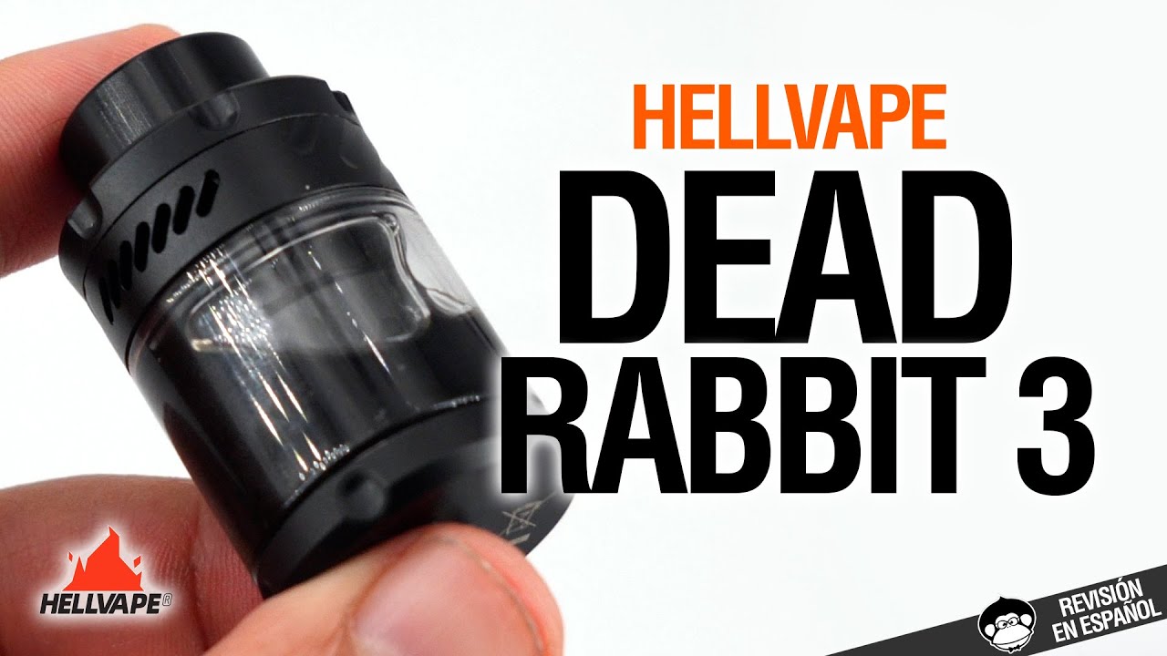 EL CONEJO NO ESTÁ TAN MUERTO... Hellvape DEAD RABBIT 3 RTA / revisión