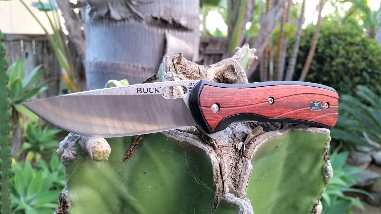 Buck Vantage Avid 420HC Dymondwood Knife Video