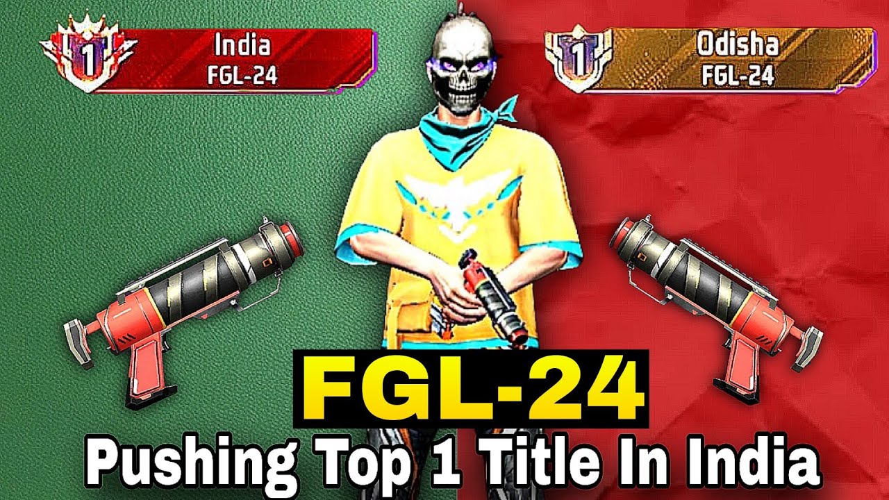 Pushing Top 1 Title in Fgl-24 | Solo Br Rank Weapon Glory Push in Season 40