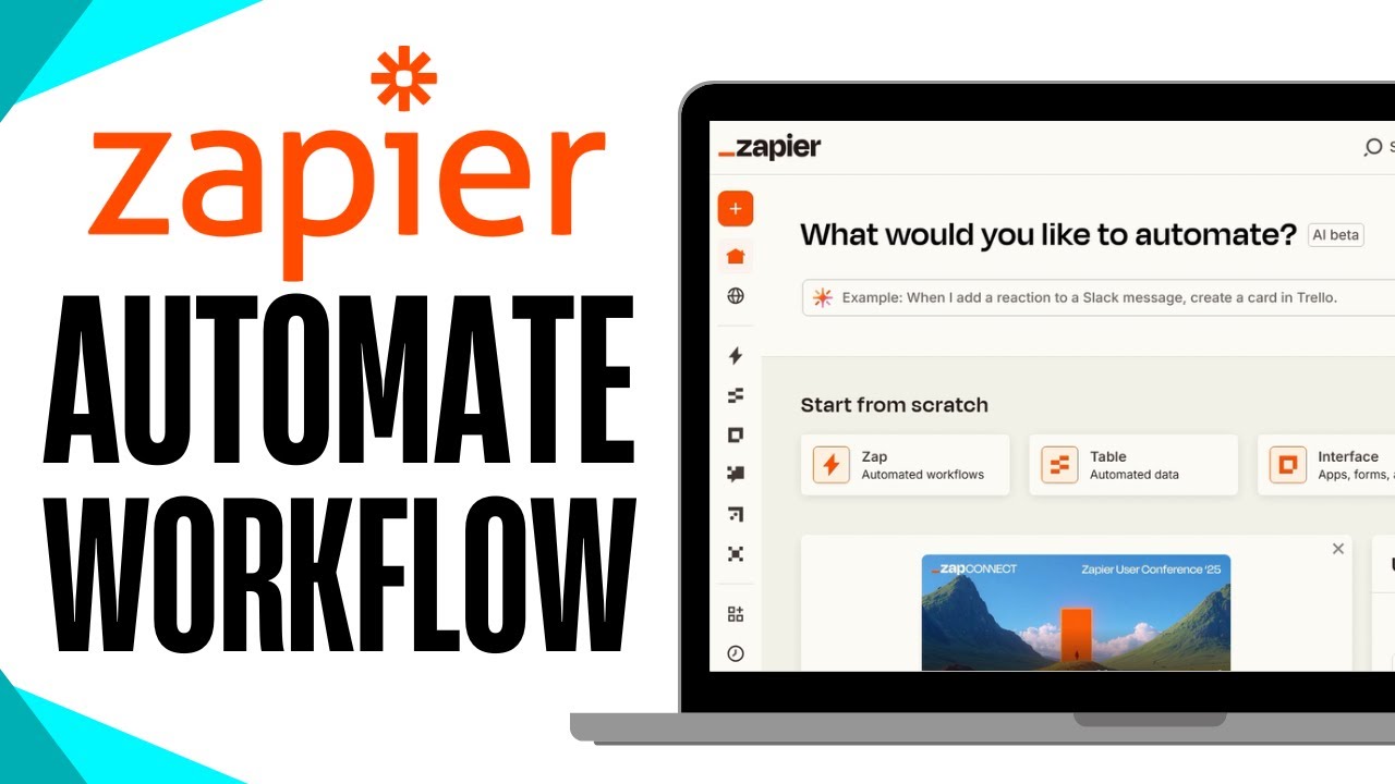 Automate Your Workflow with Zapier | Boost Productivity with No-Code Tools (2025)