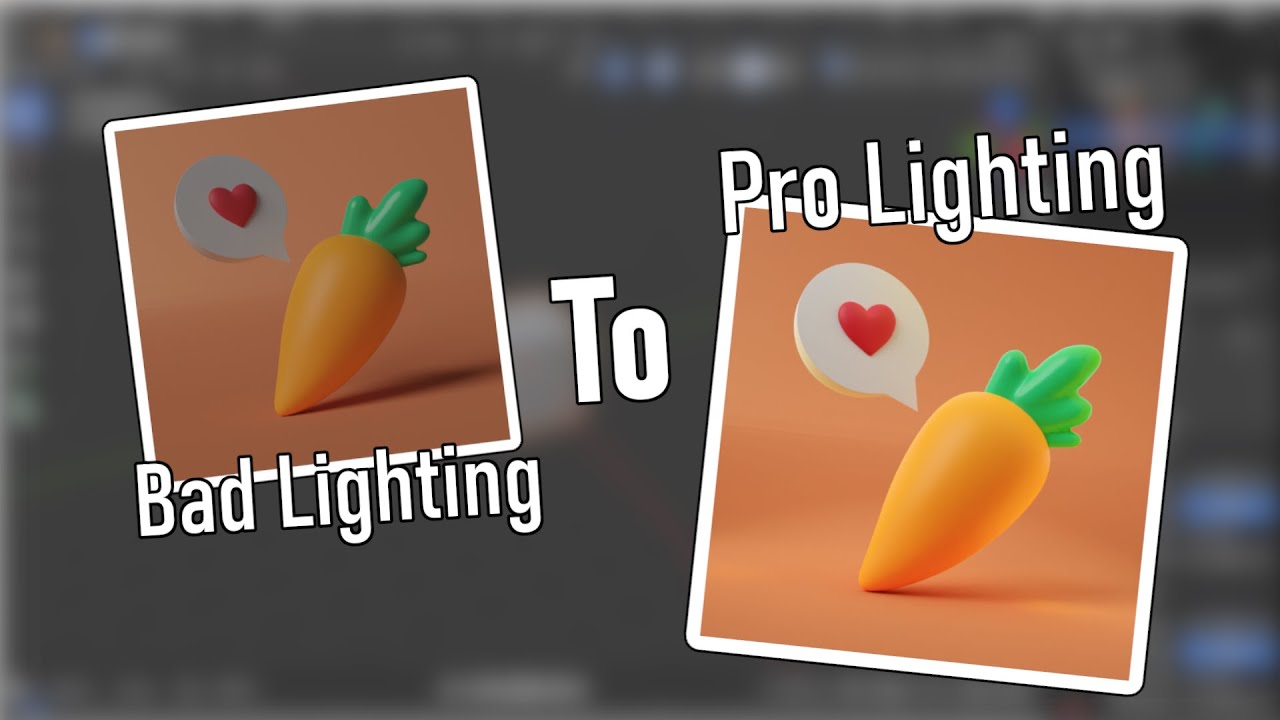 Creating professional lighting in blender 2.8