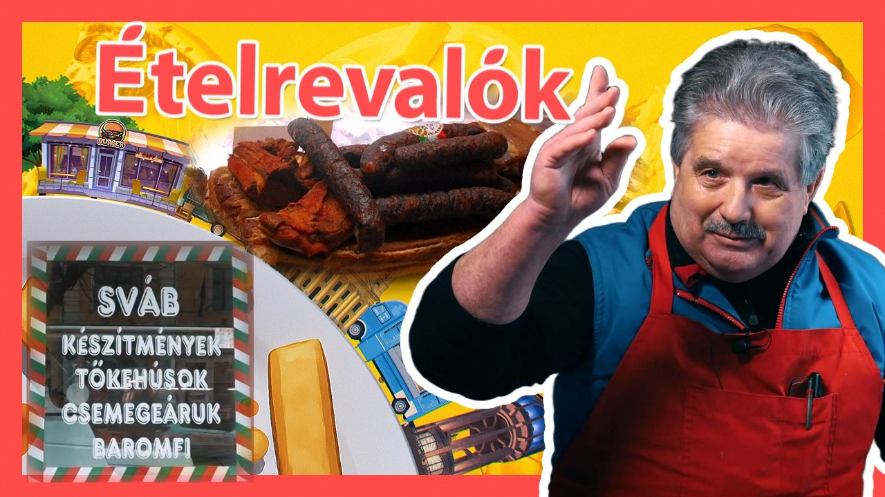 Addig tervezek dolgozni, amíg fentről engedik! - Az Oláh hentesüzletek története | ÉTELREVALÓK #3 🍔