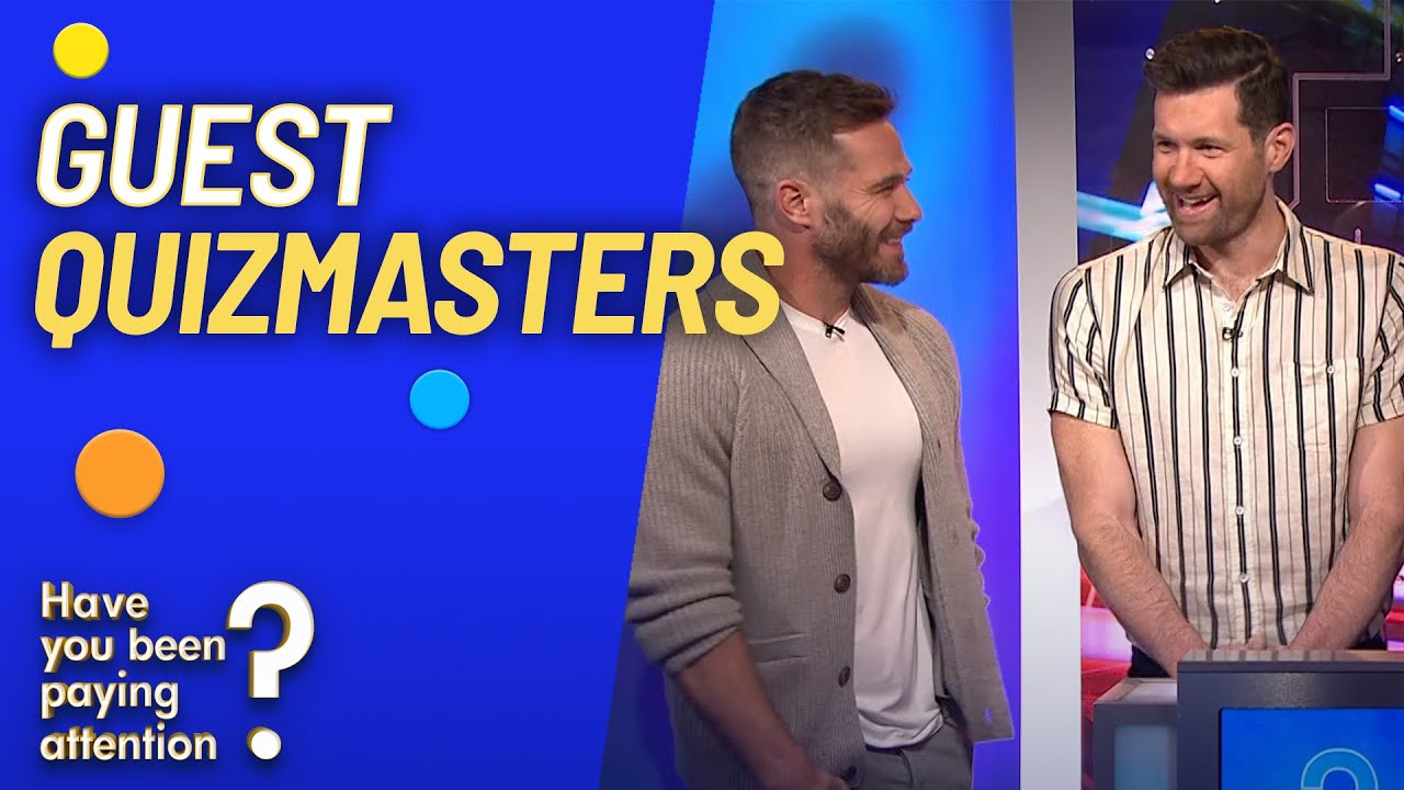 Guest Quizmasters Billy Eichner & Luke Macfarlane | Have You Been Paying Attention?
