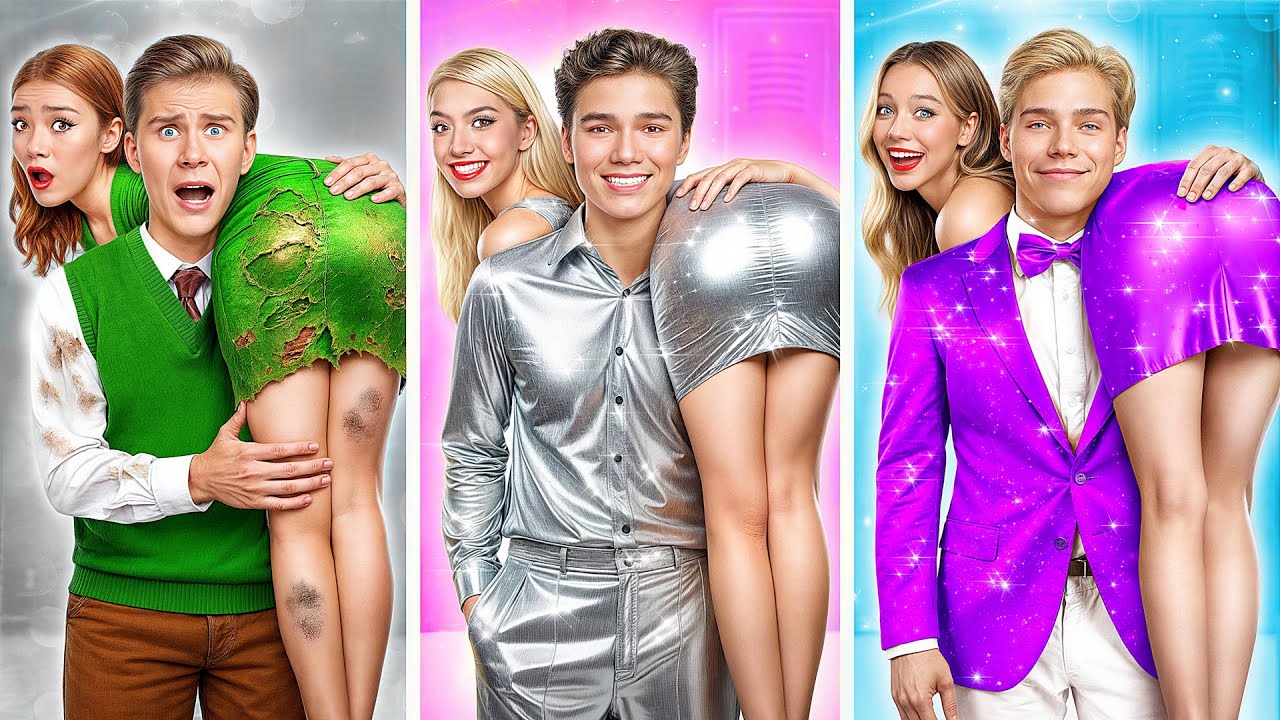 Богатая vs Бедная vs Гига Богатая Пара | Кто Выиграет Титул Лучшей Пары в Школе от Multi DO Team