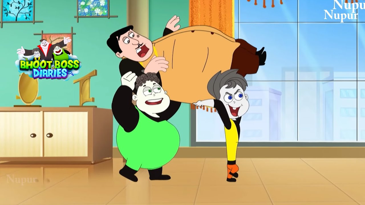Monster Builder को थकेला पकेला ने सिखाया सबक | Paap O Meter | Bhoot Boss Diaries | Kids Cartoon
