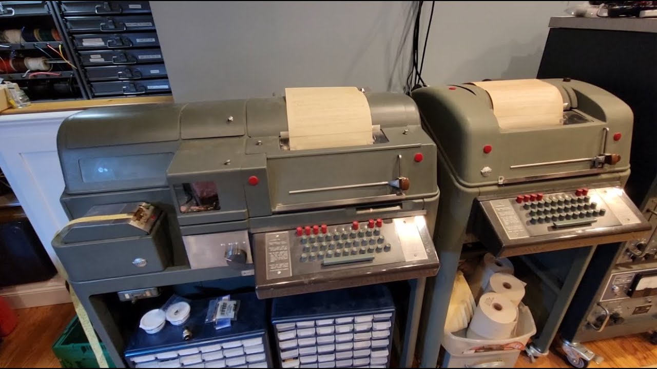 Teletypes Models 28 ASR and 28 KSR