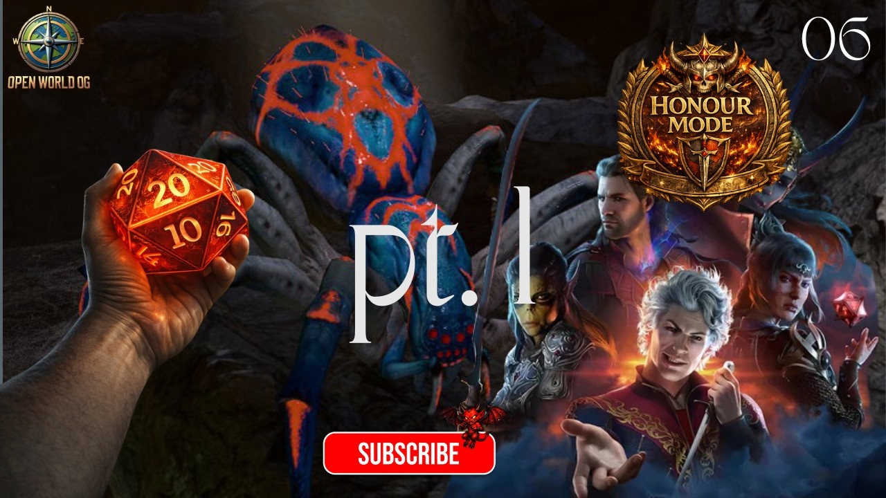 D&D Veteran vs Baldur's Gate 3 -Phase Spider Matriarch pt1 - walkthrough - Tips, tricks & Mistakes