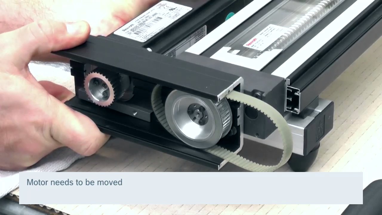 Compact Module CKK  -  Mounting the Timing Belt