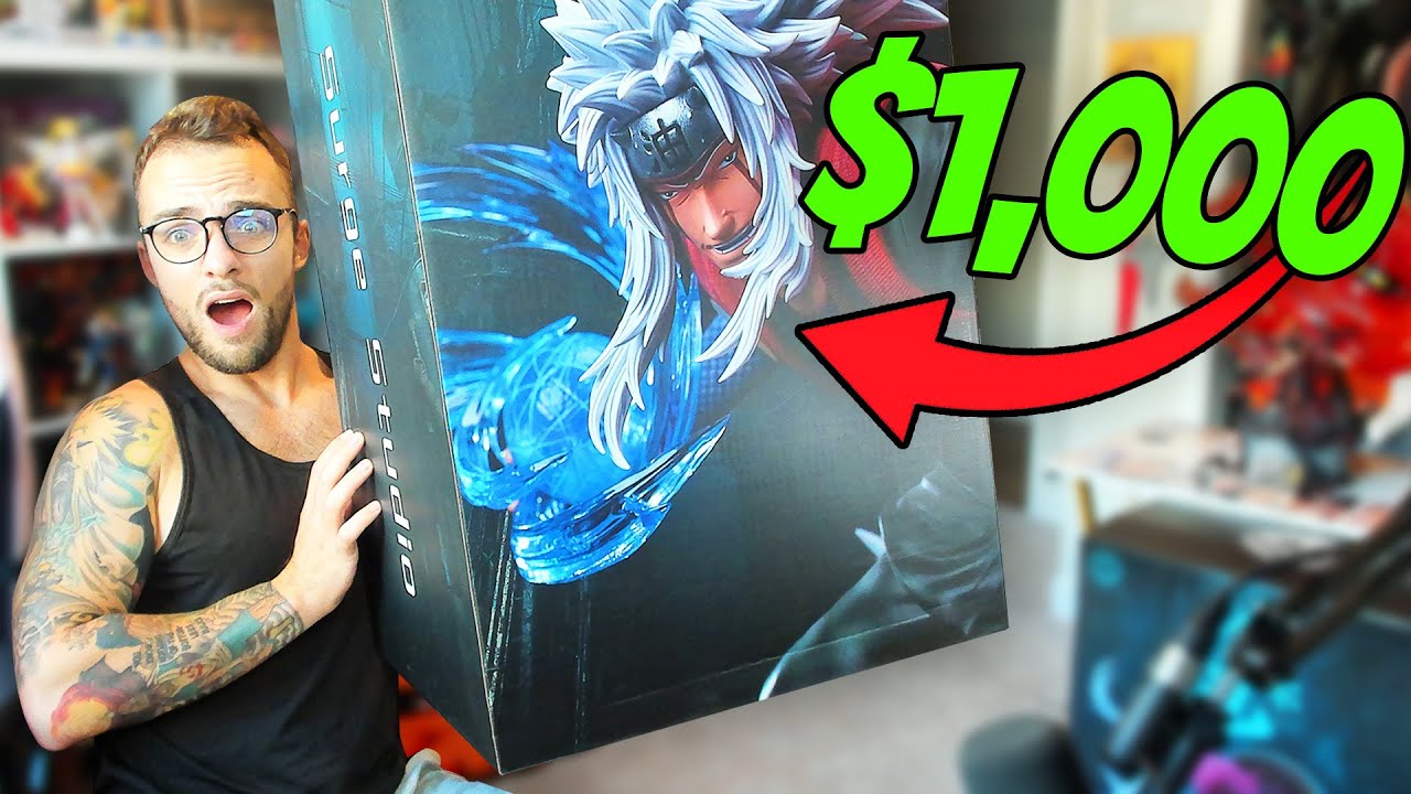 Unboxing My MOST DETAILED Naruto Statue! *Jiraiya Sage Mode*