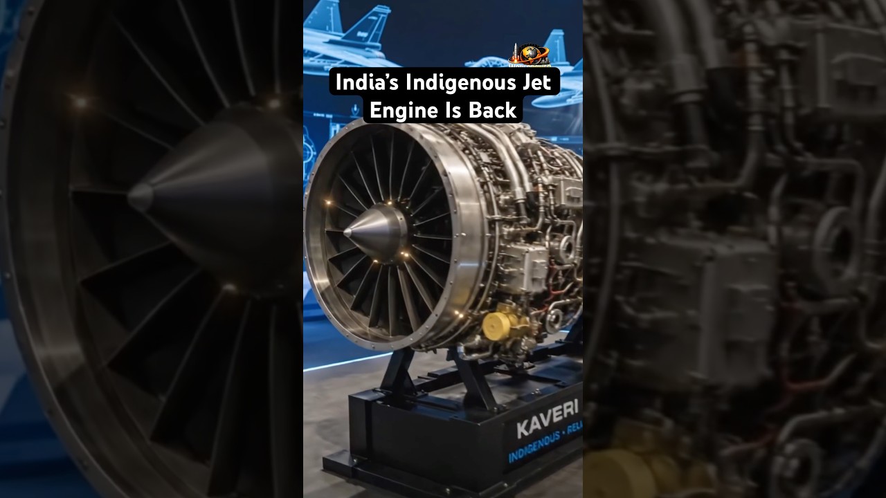 India&rsquo;s Indigenous Jet Engine Is Back #shorts #defencenews #drdo #fighterjet